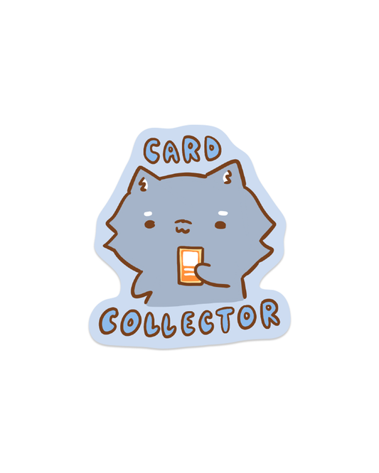 Card Collector - Die Cut Stickers!