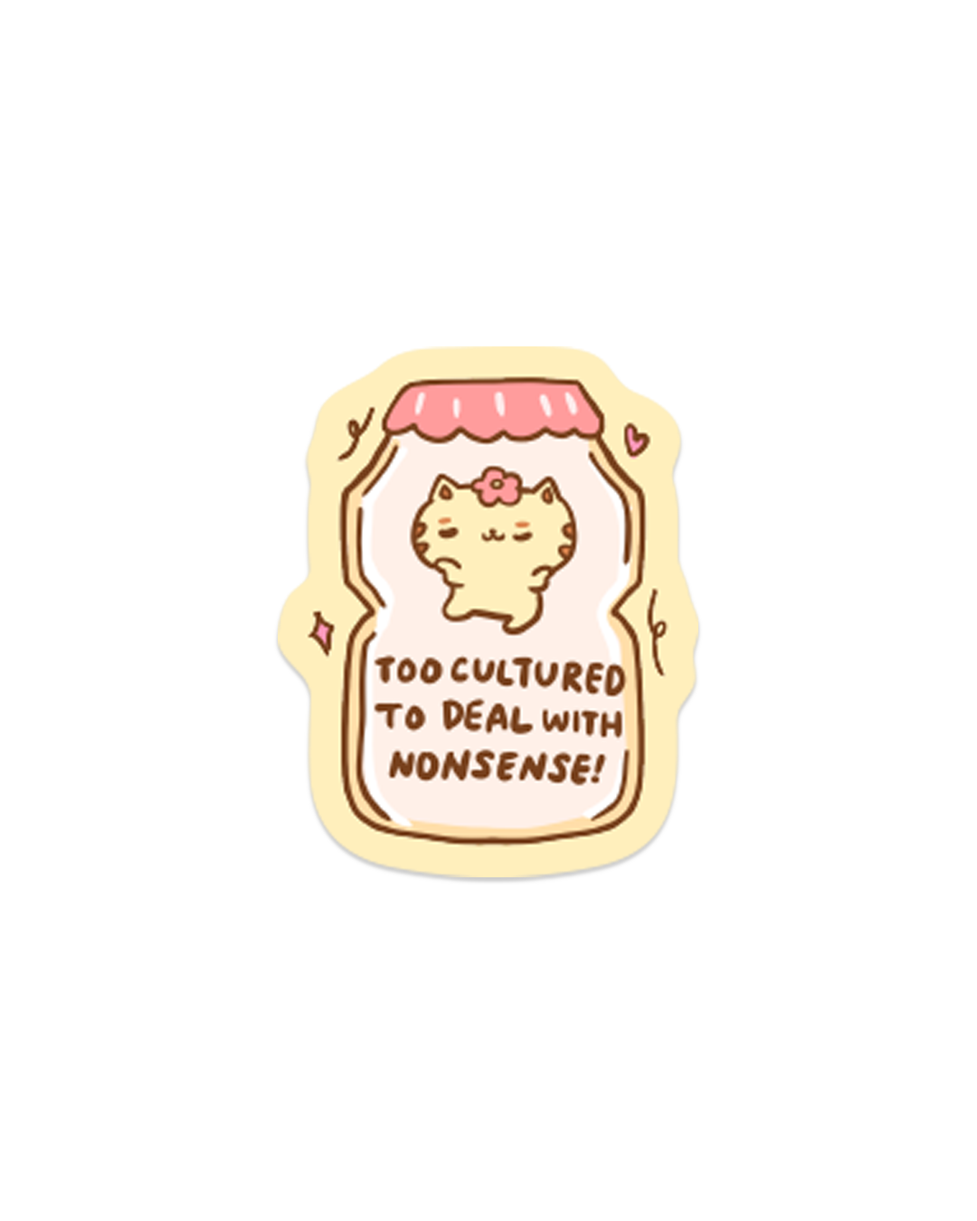 Inner Peace Probiotic Drink - Die Cut Stickers!