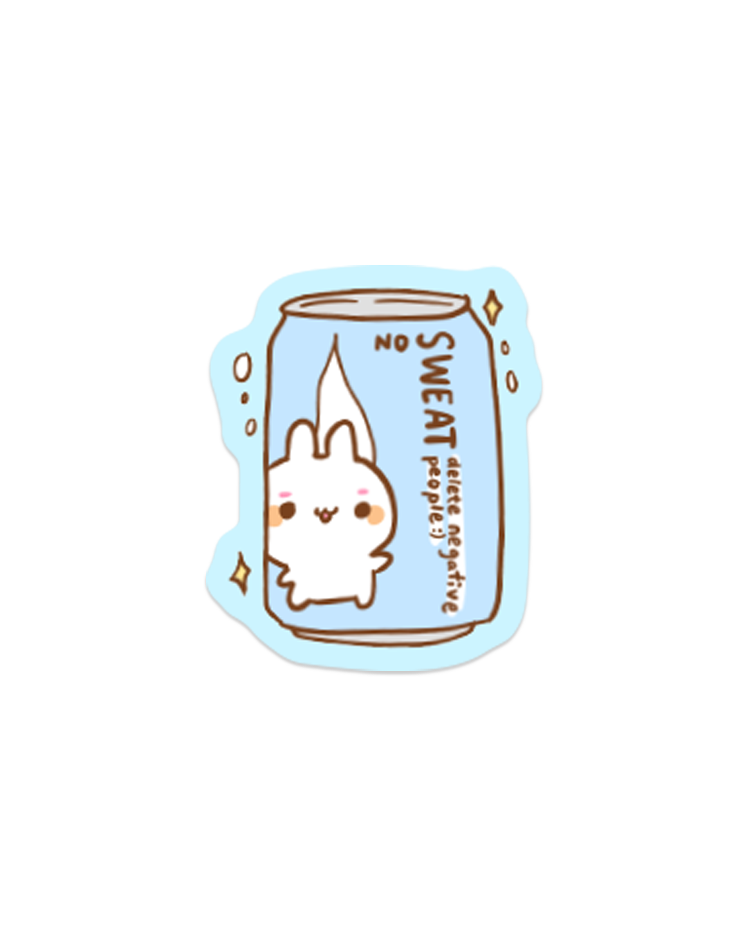 Positive Energy Drink - Die Cut Stickers!