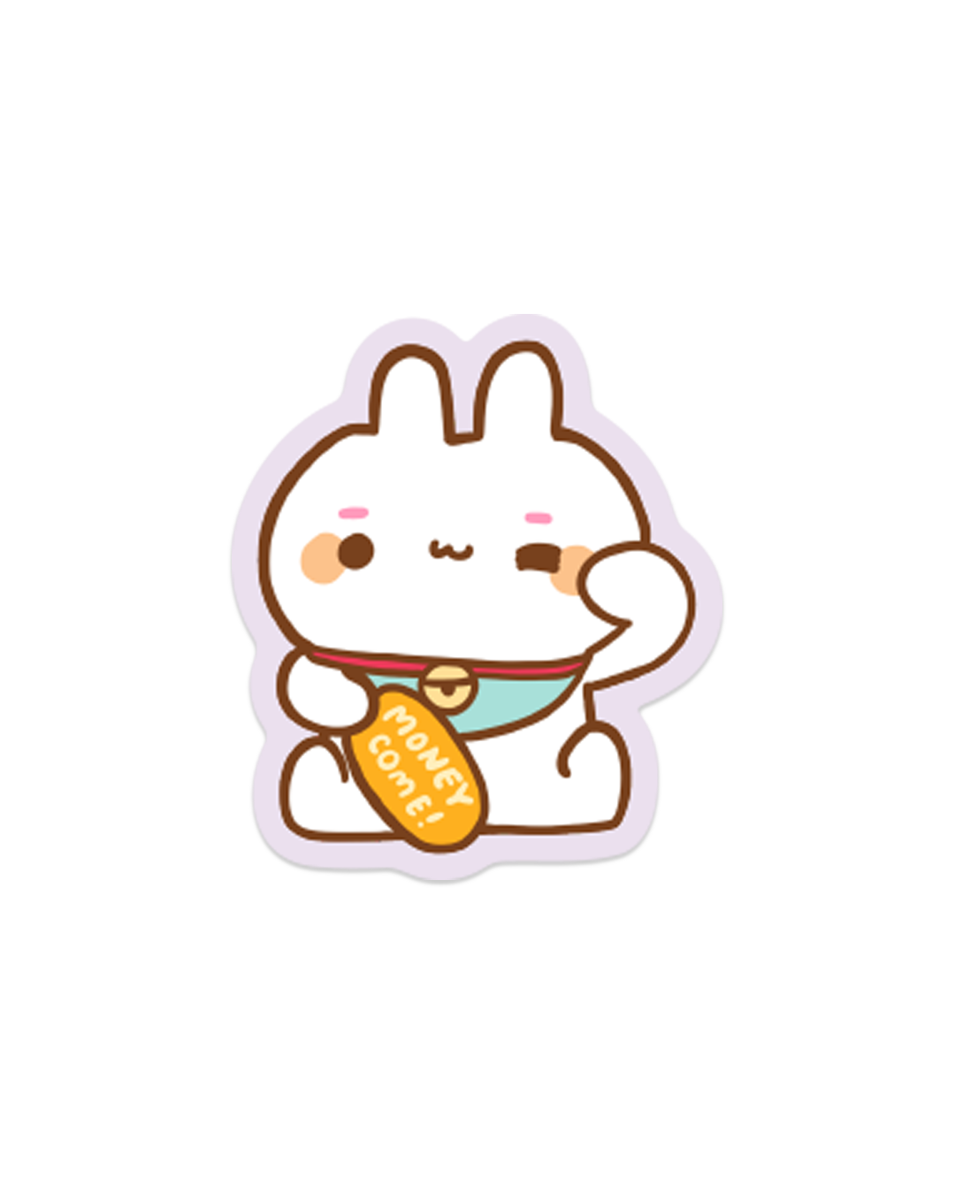 Beckoning Mochiak Money Luck - Die Cut Stickers!