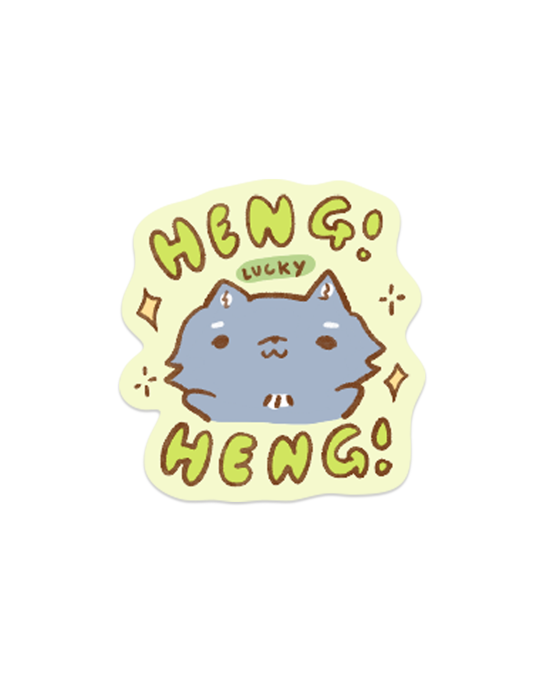Heng Heng - Die Cut Stickers!