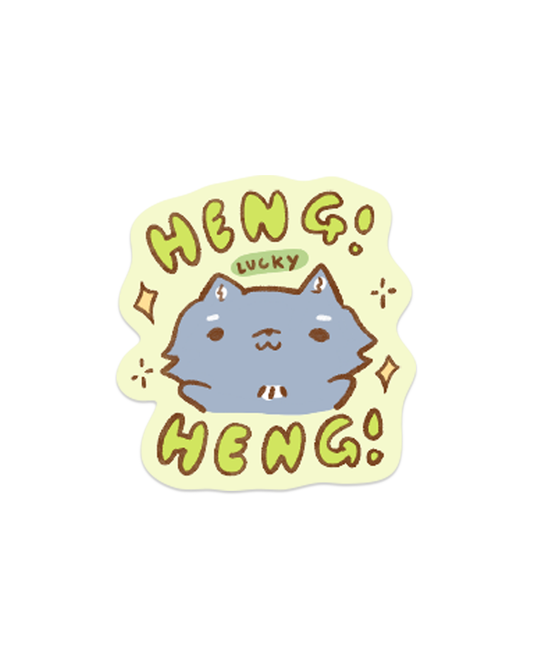 Heng Heng - Die Cut Stickers!