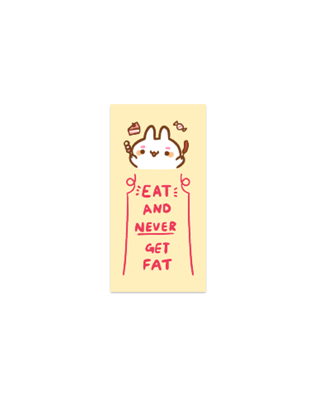 Talisman No Fats - Die Cut Stickers!