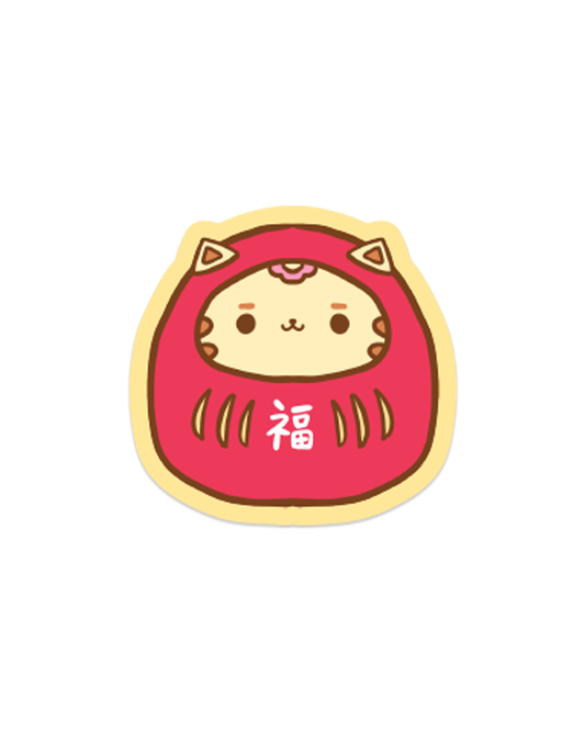 Daruma Fortune - Die Cut Stickers!