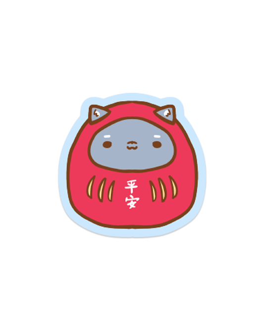 Daruma Safety - Die Cut Stickers!