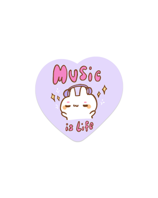 Music Is Life - Die Cut Stickers!