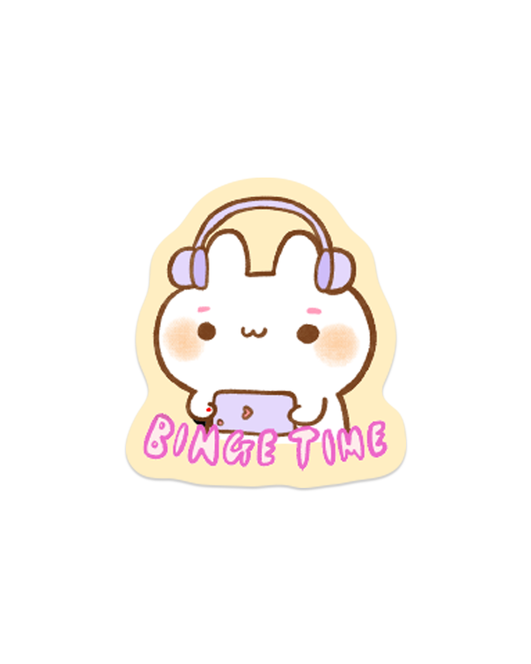 Binge Time - Die Cut Stickers!