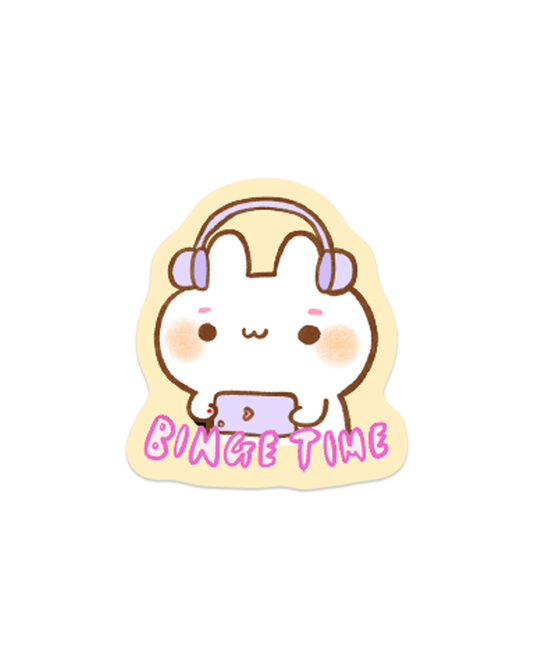 Binge Time - Die Cut Stickers!